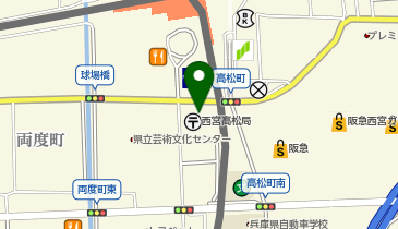 さくら薬局 西宮高松店の地図画像