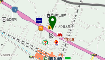 さくら薬局 西船橋北口店の地図画像