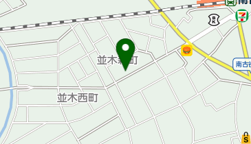 三愛薬局 並木新町店の地図画像