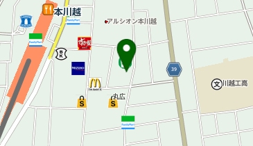 さくら薬局 川越新富町店の地図画像