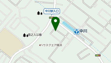 さくら薬局 横浜中川店の地図画像