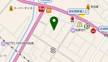 さくら薬局 香取北店の地図画像