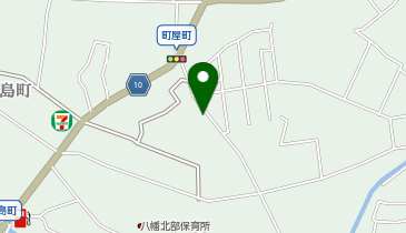 かしのき薬局の地図画像