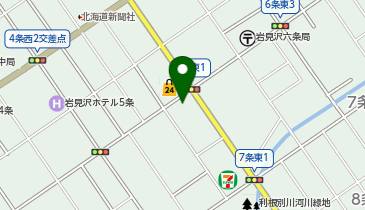 さくら薬局 岩見沢6条店の地図画像