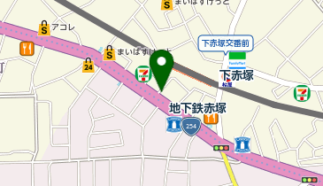 さくら薬局 下赤塚店の地図画像