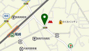 さくら薬局 阪南尾崎店の地図画像