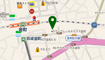 オリーブ薬局の地図画像