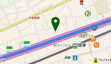 ミツヤ笹塚2丁目薬局の地図画像