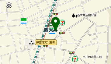 さくら薬局 西大井店の地図画像