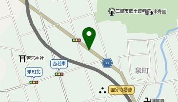 さくら薬局 三島泉店の地図画像