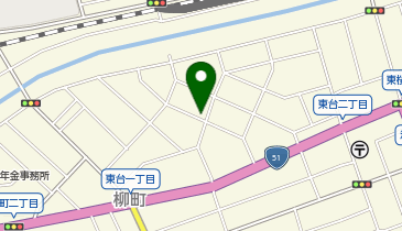 さくら薬局 水戸東台店の地図画像