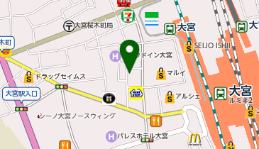 大宮西口薬局の地図画像