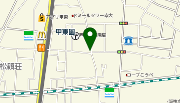 さくら薬局 西宮甲東園店の地図画像