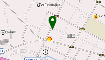 さくら薬局 日南園田店の地図画像