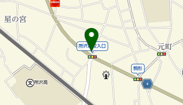さくら薬局 所沢星の宮店の地図画像