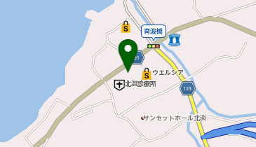 育波薬局の地図画像