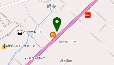 すみれ薬局 成東店の地図画像