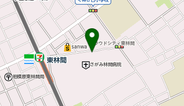 さくら薬局 相模原東林間店の地図画像