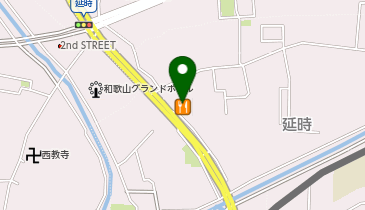 餃子の王将 延時店の地図画像