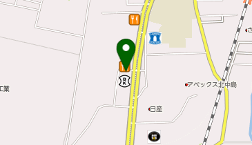 餃子の王将 国体道路店の地図画像