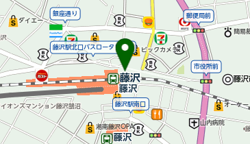餃子の王将 藤沢駅前店の地図画像