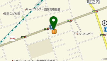 餃子の王将 新潟近江店の地図画像