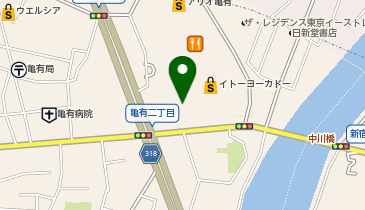 餃子の王将 アリオ亀有店の地図画像