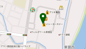 餃子の王将 アリオ葛西店の地図画像