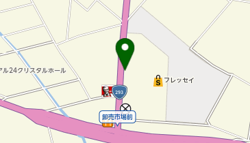 餃子の王将 国道293号足利南店の地図画像