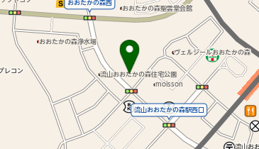 餃子の王将 コトエ流山おおたかの森店の地図画像