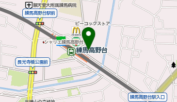 餃子の王将 ジョイ・ナーホ練馬高野台駅前店の地図画像