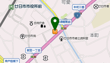 餃子の王将 廿日市店の地図画像