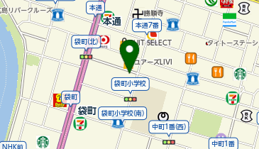 餃子の王将 広島袋町店の地図画像