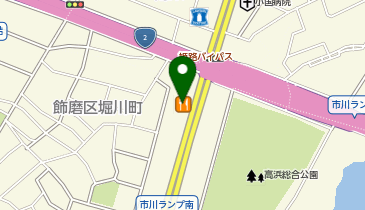餃子の王将 姫路南条店の地図画像