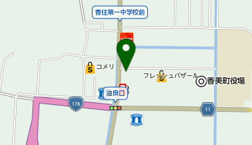 餃子の王将 香住店の地図画像