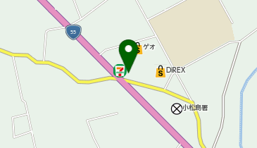 餃子の王将 小松島店の地図画像