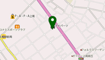 餃子の王将 国道17号北上尾店の地図画像