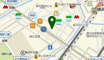 魚民 横浜西口南幸店の地図画像