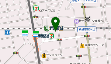 魚民 南越谷南口駅前店の地図画像