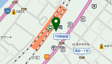 魚民 門司南口駅前店の地図画像