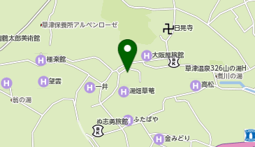 魚民 草津温泉湯畑店の地図画像