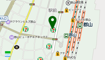笑笑 郡山駅前店の地図画像