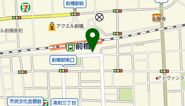 白木屋 前橋南口駅前店の地図画像