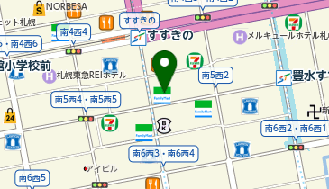 白木屋 すすきの駅前店の地図画像