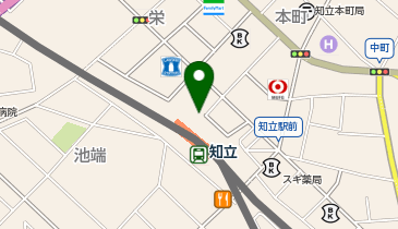 白木屋 知立駅前店の地図画像