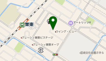 目利きの銀次 栗東東口駅前店の地図画像