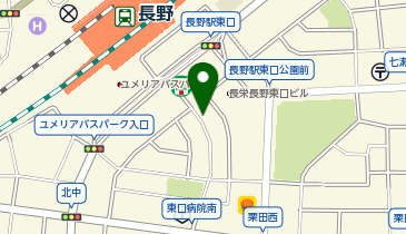 目利きの銀次 長野東口駅前店の地図画像