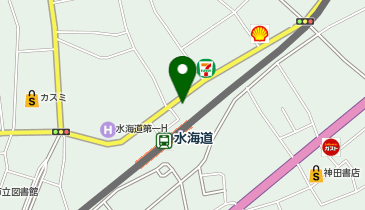 かみふうせん 水海道駅前店の地図画像