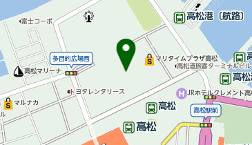 丹波黒どり農場 高松駅前店の地図画像