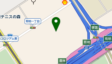 しゃぶ食べ 有明ガーデン店の地図画像